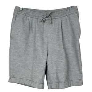 Zara Gray Jersey Pull On Shorts Size Medium